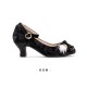 Iris Corolla Elizabeth Double Layer Velvet Shoes(Reservation/5 Colours/Full Payment Without Shipping)